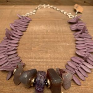 SOLD…♥️♥️♥️HANDMADE AND DESIGNED Royalty necklace IN PURPLE
